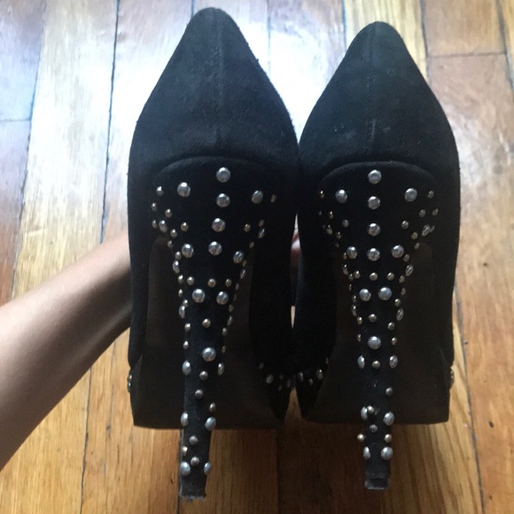 Black Steve Madden Platform Heels - Picture 4 of 8